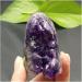 Buy JUKUCKV Natural Amethyst Geode Crystal Cluster - Spiritual Support Purple Quartz Specimens for Healing & Decor - Buy Online on GoSupps.com