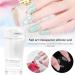 Premium Tebx Double-Head Nail Stamp & Transparent Nail Scraper | Nail Art Stamp Kits with Jelly Polish Transfer Templates (L) - Shop Internationally! - Buy Online on GoSupps.com