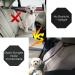 SoftcuteLee Dog Car Seat Belt Headrest Adjustable Dog Car Restraints Leads Pet Seat Belt Dog Safety Seat Belt Strong Leash Leads for any Cars Vehicle Travel Accessories for Pets Cats Dogs - Black - Buy Online on GoSupps.com