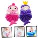 Angoily 8 Pcs Cartoon Bath Balls & Scrubbers - Kids Exfoliating Shower Sponge | Soft Bathing Pouf & Loofah for a Gentle Clean - Buy Online on GoSupps.com