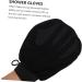 SOIMISS Moufles Exfoliants De Bain Double Face Noirs Taille Unique Gommage Corporel Massage Pour Peau S che Et Grasse Usage Quotidien - Buy Online on GoSupps.com