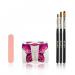 Acrylic Powder Nails Set - Nude & Clear Acrylic Powder & Liquid for Beginners | Starter Kit for Perfect Manicures - Buy Online on GoSupps.com