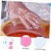minkissy 2 Sets Hand and Foot Care Set Plastic Glove Liners Paraffin Wax Cover Hand Care Exfoliating Scrub Accessory Paraffin Socks Hand Use Work Bath Set Cotton Gloves (foot Covers) - Buy Online on GoSupps.com