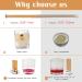 Visgaler 150 Pcs Cherry Wood Candle Wicks | Natural Crackling, Environmentally-Friendly | 50 Set - Buy Online on GoSupps.com