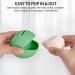 Fauxomor Makeup Sponge Holder | Triple-Side Breathable Silicone Beauty Blender Travel Case | Ultra-Soft Mint Green | Compatible with all Makeup Sponges | 1 Pack (B-mintgr n) - Buy Online on GoSupps.com