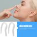 Lot de 10 Pinces Correctrices de Forme du Nez en Plastique Support en U pour Redresseur D Ar te Nasale Appareil D Amincissement du Nez Outil de Beaut Confortable et Solide - Buy Online on GoSupps.com