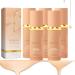 4 In 1 Foundation Liquid - Hydrating Medium Full Coverage Concealer with SPF 50+, Longwearing & Waterproof, for All Skin Types (5pcs)