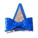 Blue Dog Ears Hair Clips for Toddler Girls & Adults - 2PCS Glitter Bow Barrettes for Halloween Costume & Birthday Party - Bluey Supplies - Buy Online on GoSupps.com