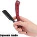 Syh & Aqye Professional Straight Edge Razor - Portable Zinc Alloy Travel Razor for Men (Black) - Manual Razor Without Blade - Buy Online on GoSupps.com