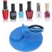 Nail Polish Bottle Holder Improve Efficiency Optimal Angle Spill-Proof Nail Polish Rack Stable Support for Nail Art Supply (Blue) - Buy Online on GoSupps.com