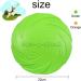 Buy Wellxunk Dog Frisbees - 2-Piece Rubber Dog Toys 22 cm for Training & Play (Green + Orange) - Perfect for Land & Water - Buy Online on GoSupps.com