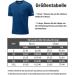 KEFITEVD Men's Functional Sports T-Shirt - Breathable Quick-Drying Fitness Tee - Round Neck Training Shirt in Blue (3XL) - International Shipping Available - Buy Online on GoSupps.com
