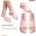 FRCOLOR Bunion Night Toe Separator & Straightener Set - 4 Pairs | Hammertoe Splint & Big Toe Pads | Portable Toe Divider | Pink - 38.5x34.5cm x4pcs - Buy Online on GoSupps.com