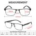 CRGATV 3-Pack Blue Light Filtering Metal Readers for Men +1.5 Magnification - Anti UV/Eye Strain/Glare - 3 Pack Mix Colors - Buy Online on GoSupps.com