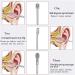 Portable Ear Cleaner Stainless Steel Ear Spoon Set Stainless Steel Ear Wax Remover Reusable Stainless Steel Ear Wax Remover Set Ear Wax Easily Removed Ideal for Personal and Home Use(Box package) - Buy Online on GoSupps.com