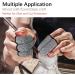 Cut Resistant Finger Cots - 20 Pcs Protector for Cuts, Anti-Slip, Reusable - Kitchen, Work, Sculpture Glove Extender - Gray - Buy Online on GoSupps.com