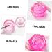 FRCOLOR 6 Pcs Drill Bits for Nails Nail Cleaner Acrylic Liquid Holder Dappen Dish Novelty Toilet Paper Cuticle Bit for Nail Drill Monomer Dish with Lid Glass Pink With Cover Nail Supplies 4.3x4.3cmx3pcs Pinkx3pcs - Buy Online on GoSupps.com