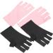 minkissy 10 Pairs Nail Gloves Uv Gloves Pink Gloves Hand Gloves for Protection Manicure Gloves Protective Gloves Gloves Accessories Polyester Miss - Buy Online on GoSupps.com
