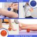Uraqt Fascia Massage Ball Set - Hedgehog Balls for Muscle Relief | Blue & Orange - Buy Online on GoSupps.com