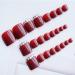 Brishow Artificial Toenails - 24pcs Acrylic Stick-On Geometric False Nails for Women & Girls - International Shipping Available - Buy Online on GoSupps.com