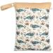 Muslong 3-Pack Reusable Diaper Bag Wetbags - Perfect for Cloth Diapers Dirty Clothes & Baby Accessories (Ocean & Animal Design) - Buy Online on GoSupps.com