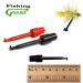 Greatfishing Long Tip Hackle Pliers Combo - Ideal for Fly Fishing Nymph Flies - 8pcs Hook Hackle Pliers Set - Buy Online on GoSupps.com