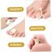 FOMIYES 6 Pairs Toe Corn Stickers Feet Corns Pad Feet Pad Daily Use Toe Pads Remover Cushion Corn Plaster with Hole Corn Pads Supplies Men and Women Foam Portable - Buy Online on GoSupps.com