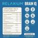 Relaxium Sleep & Brain IQ Capsules Travel Pack Doctor Formulated Sleep Aid & Nootropic Brain Support Melatonin GABA Ashwagandha Focus & Rest Support 24 Pouches - 6CT Each - Buy Online on GoSupps.com