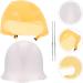 Vaguelly Bonnet de Coloration Capillaire Silicone 2 Pi ces Taille Unique avec Aiguille pour M ches Bonnet M ches R utilisable pour Professionnels et Particuliers Utilisation Salon - Buy Online on GoSupps.com