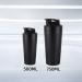 Soynogya Stainless Steel Protein Shaker 500ml - Durable Black Sports & Fitness Shake Bottle for Egg White & Protein Mix - Buy Online on GoSupps.com