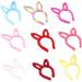 amangul Cartoon Furry Headband Plush Ear Hair Hoops Ears Headband Hair Band Hoop for Women Girls Autumn Winter(Rose Red) - Buy Online on GoSupps.com