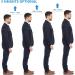 Uraqt Height Increase Insoles - 2 Pairs Comfortable Black Shoe Inserts for Men - Invisible 2.5cm Lift with Shock Absorption - Buy Online on GoSupps.com