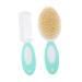 FOMIYES 2pcs Baby Brush Set Kids Dandruff Shampoo Kids Suit Infant Hair Brush Head Scrubber Massager Infant Wool Hair Brush Baby Hair Comb Set Abs Green Toddler Hair Brush Kids Hair Brush Green Medium