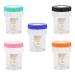 Hredzeo contact lens container 5 PCs contact lenses soaking case manually portable eye contacts colored lens fast cleaning soft and convenient Christmas color contacts for eyes