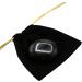 Black Tourmaline Palm Stone - Natural Chakra Balancing and Reiki Healing Crystal for Mental Wellness - Buy Online on GoSupps.com