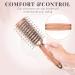 Rose Gold Vent Hair Brush for Women - Detangling & Blow Drying Hairbrush with Gel Handle - Buy Online on GoSupps.com
