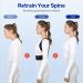 VOKKA Posture Corrector for Men and Women - Fully Adjustable Back Support Brace - Breathable and Comfortable - Pain Relief for Neck, Back, Shoulders - Black X-Large - Buy Online on GoSupps.com