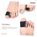 Buy 4 Pairs Toenail Separator Spacers for Women & Men - Bunion Dividers & Foot Care Supplies - 2.5x2cm Black - Buy Online on GoSupps.com