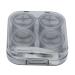 Buy Contact Lens Case & Tweezer Clip Kit - Transparent Plastic Protector for Girls | Ideal for Office & Travel (Gray) - Shop Now! - Buy Online on GoSupps.com