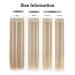 YDDM 24-Inch Clip-In Hair Extensions - Realistic Synthetic Hair 4pcs - Affordable Smooth & Full Volume for Women - Buy Online on GoSupps.com
