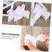 Lurrose 2 Sets Front Foot Friction Bunion Relieving Guards Protectors - Soft Gel Toe Correctors for Comfortable Feet - 3 Pairs Separator Set for Forefoot Insoles - 7.5x5.8cm, White - Buy Online on GoSupps.com