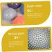 Durian Ball Portable Foot Massager - Office & Home Relaxation Tool for Muscle Relief | 16x16x8cm Gray - Buy Online on GoSupps.com