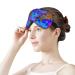 Colorful Tie Dye Sleep Mask for Women | Adjustable Stylish Eye Shades with Elastic Strap - Buy Online on GoSupps.com