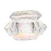 FRCOLOR Nail Art Crystal Cup Mini Crystal Bowl Nail Art Supplies Glass Tumbler with Lid Ring Holder Nail Liquid Cup Manicure Glass Cup Mini Bowl Cups White Crystal With Cover Accessories