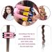 Buy 3-Barrel Waving Iron - 25mm Adjustable Temperature Curling Iron for All Hair Types - Fast Heating Hair Styling Tool in Pink - Buy Online on GoSupps.com