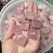 Crystal Natural Rose Quartz Crystal Tumbled Stone Polished Pink Quartz Stone JZIGTDEM (Size : 1000g)