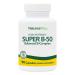 NaturesPlus Super B50-90 Vegetarian Capsules - High Potency B Complex Vitamin Supplement - Brain & Energy Booster - Gluten-Free - 90 Servings