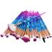 Makeup brushes 20 pieces of diamond makeup brush set Makeup brush set (Size : TransparentPurple) - Buy Online on GoSupps.com