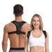 Posture Corrector for Men and Women Bodywellness Fix Upper Back Brace for Clavicle Support Adjustable Back Straightener and Providing Pain Relief from Neck Back & Shoulder Under Clothes (Regular)