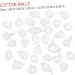 Boules De Coton Pour Ongles 300 Pcs Haute Absorption Coton Nettoyant Gel Vernis Dissolvant Usage Professionnel Salon Et Maison - Buy Online on GoSupps.com